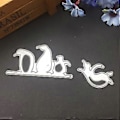 Miniatyrbild 2 av 5: Pingvin Metallstansar Schabloner DIY Scrapbooking Album Stämpel Papperskort Prägling