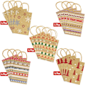 Miniatyrbilde 2 av 5: Kraft julegaveposer 20 assorterte stiler julegaveposer i papir