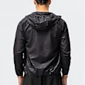 Miniatyrbillede 2 af 3: Mænd Letvægts Casual Jakke Combat Udendørs Vandreture Hættetrøje Frakke Overtøj Tops-r (2XL Sort)