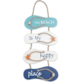 Miniatyrbild 1 av 4: 1 st Nautisk strand flip flop dekoration flip flop prydnad vägg h
