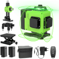 Miniatyrbillede 1 af 5: 360°x 4 Laserniveau, Selvjusterende 3D Lodret og Vandret