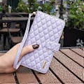 Miniatyrbillede 3 af 5: Wallet Lynlås Etui Kompatibelt Med Samsung Galaxy Z Fold 4, PU Læder Cover Med Håndledsrem & Kortholder
