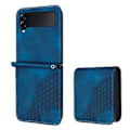 Miniatyrbilde 1 av 5: Elefant-preget PU-etui for Samsung Galaxy Z Flip3 5G (Kongeblå)