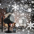 Pikkukuva 1 / 5: LED-projektori Weihnachten Aussen, LED-projektionslamppu Schneefloc