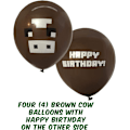 Miniatyrbild 5 av 5: 24-pack Pixel Miner Craft Style Gamer Party Ballonger - Stora