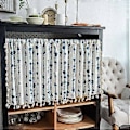 Miniatyrbilde 1 av 5: Boho Gardiner med Dusker Multifunksjonelt Vindusgardin for Kjøkken (150*45 F)