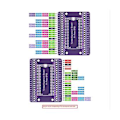 Miniatyrbillede 5 af 5: For Pico Gpio Udvidelseskort Picow Terminal Gpio Interface Modul Med Indbyggede Han- Og Hun-Pins(wel