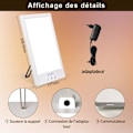 Miniatyrbilde 3 av 5: Dagslyslampe, LED-fototerapilampe, dagslyssimulering, UV-fri