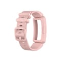 Pikkukuva 1 / 5: Älykello Silikon Ranneke Fitbit Inspire HR:lle (Valkoinen) (Vaaleanpunainen)