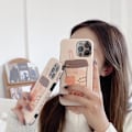 Pikkukuva 4 / 5: Sööt Karhu Maitotee Juoma Puhelimen Kotelo iPhone12promaxille Sivuilla