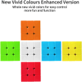 Miniatyrbilde 2 av 5: 3x3 magisk kube, Warrior S Speed ​​Cube Puzzle Frosted Speed