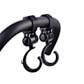 Miniatyrbillede 4 af 5: 2 stk. Baby Hanger Babytaske Barnevognskroge Drejelig 360 Grader B