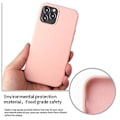 Miniatyrbillede 3 af 5: Flydende Silikon Telefon Cover til iPhone 15 Plus (Gul)