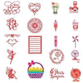 Miniatyrbillede 2 af 5: Metal Skæreforme Stencil Prægning Scrapbooking Julealbum Papirkort