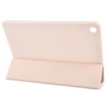 Pikkukuva 5 / 5: Kolminkertainen Nahkainen Tabletin Kotelo Samsung Galaxy Tab A9+:lle (Vaaleanpunainen)