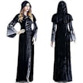 Miniatyrbild 3 av 4: Lady Witch Vampire Cosplay Kostymer Gotisk Kappa Festkläder (XL)