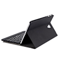 Miniatyrbillede 4 af 5: Dy590 Til Galaxy Tab A 10.5 Bluetooth Tastatur + PU Etui Sort