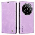 Miniatyrbillede 1 af 5: YIKATU YK-004 Til Xiaomi 14 Ultra Wallet Telefonetui Skin-Touch Læder Flip Cover (Style C)
