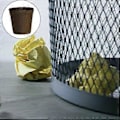 Pikkukuva 3 / 3: Olkiastia Punotut Säilytyskorit Pyykkikorit Kukkaruukku Kori Punottu Kukka Kori Roskakorit