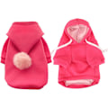 Miniatyrbillede 4 af 5: (M,Pink) Hundetrøjer Vinter Hundejakke, Kæledyrstøj Hvalp Varm Vest