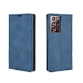 Miniatyrbillede 2 af 5: Magnetisk Suge-Læder TPU-Etui til Galaxy Note20 Ultra (Mørkeblå)