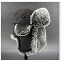 Miniatyrbild 1 av 4: Unisex vintertrapperhatt Anti Wind Aviator Cap