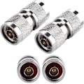 Miniatyrbilde 3 av 4: N-type-kontakt, 2 stk. N-type hann til N-type hann RF koaksialantenneadapter, N-type-kontakt, N Ma