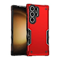 Miniatyrbillede 1 af 5: Anti-slip Armor Case til Samsung Galaxy S23 Ultra 5G (Rød)