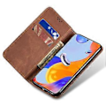 Pikkukuva 2 / 5: Xiaomi Redmi 13C 4G/Poco C65 4G -puhelimen lompakko-kotelo PU-nahasta, iskunkestävä (Tyyli D)