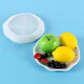 Miniatyrbillede 4 af 4: Oval/Rund Tallerken Silikoneform Multifunktionel Epoxy Resin Håndværk Støbeform