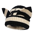 Miniatyrbillede 1 af 5: Katteørehue Sød Beanie Hat Strikket Hætte Varmt Slouchy Hæklet Hat
