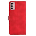 Pikkukuva 3 / 5: Kirsikan kukka PU-kotelo Motorola Moto G42:lle (Punainen)