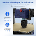 Miniatyrbillede 2 af 5: (Sort) PLA Filament til 3D-printer Hvid, 1KG af 1,75 mm PLA Fil