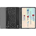 Miniatyrbild 2 av 4: Tablet-fodral med inbyggt Bluetooth franskt AZERTY-tangentbord för Huawei Matepad 10.4 tum (2020)
