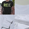 Pikkukuva 3 / 5: 100% Uusi, Naisten Kierrätä-Käytä Uudelleen-Uudista-Mieti Uudelleen Kriisi Ympäristökampanja Lahja Unisex T-paita (2XL Tummanharmaa)