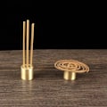 Miniatyrbillede 3 af 5: 1 stk Røgelsesbrænder Røgelsesbrænderholder Messing Røgelsesholder med