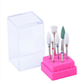 Miniatyrbild 1 av 3: Nagelkarbidbitar Set, Nagel Slipning Huvud Byte Tungsten St
