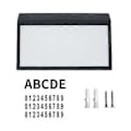 Miniatyrbillede 2 af 3: LED Solar Husnummer Lys Lampe - 28 x 18,3 x 3,2 cm