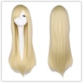 Pikkukuva 1 / 4: JUSCH Wekity 80cm Kaunis ja Charmantti Cosplay Suora Hiusperuukki, vaalea kulta, WZ-1250R