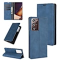 Miniatyrbilde 1 av 5: Magnetfeste lær-TPU-etui for Galaxy Note20 Ultra (Mørk blå)