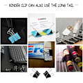 Miniatyrbillede 5 af 5: Ekstra Store Binderclips 2 Tommer (2 Pak), Store Papirklemmer til Kontor