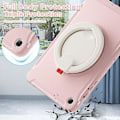 Pikkukuva 5 / 5: TPU + PC -suojaava tabletin kuori Samsung Galaxy Tab A9+:lle (Kirsikankukkien pinkki)