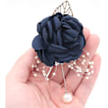 Miniatyrbilde 5 av 5: (blå) 2 stk Bryllupsutstyr dekorasjon Jente Brudepike Boutonniere Ball Boutonniere Bryllup De