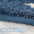 Miniatyrbilde 4 av 5: Badrumsmatta, badrumsmatta, supermjuk mikrofiber, superabsorberande