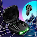 Miniatyrbilde 3 av 4: Trådløse ørepropper Hodetelefoner Lav Latens Gaming Bluetooth Headset Med Doble Moduser (Svart)