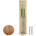 Miniatyrbillede 1 af 5: Sauna Timeglas med 15 minutters timer, varmebestandig, sandgrøn