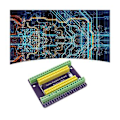 Miniatyrbillede 1 af 5: For Pico Gpio Udvidelseskort Picow Terminal Gpio Interface Modul Med Indbyggede Han- Og Hun-Pins(wel