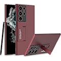 Miniatyrbilde 1 av 5: Etui Kompatibelt med Samsung Galaxy S23 Ultra/s23 Plus/s23, Hard PC Frostdeksel med Foldbar Stativ
