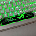 Miniatyrbilde 4 av 4: DIY Prodigal Eye Keycap Space Bar Cap ABS Bakgrunnsbelyst for Razer 6.0U for Corsair 6.5U (B)