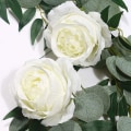 Miniatyrbillede 3 af 5: Blå Drøm Guirlande Kunstige Blomster Rose Vinstok Dekoration